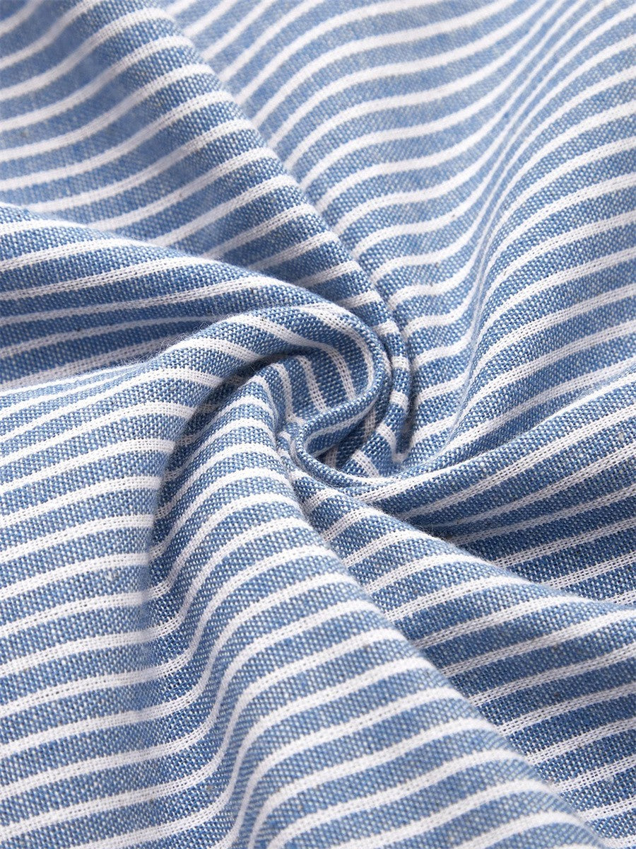 Naima | Striped Midi Dress – Effortless Comfort, Everyday Confidence