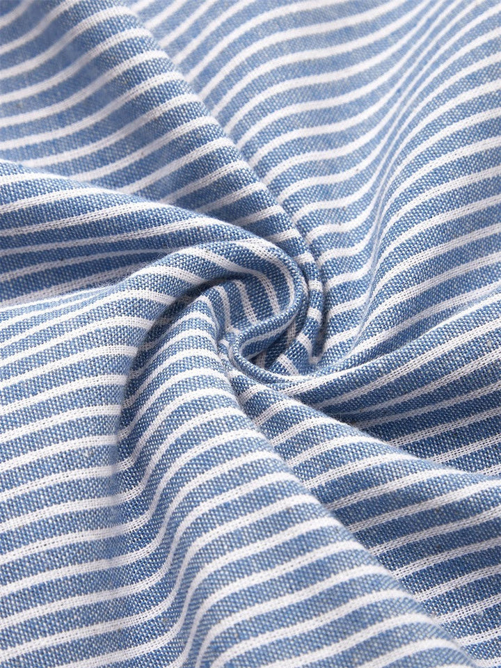 Naima | Striped Midi Dress – Effortless Comfort, Everyday Confidence