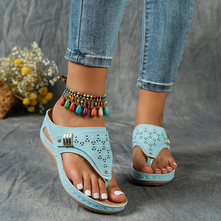 Élodie | Women's Wedge-Toe Sandals