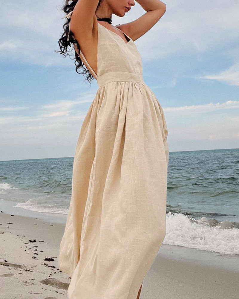 Aliana | Chic Tie-Strap Dress