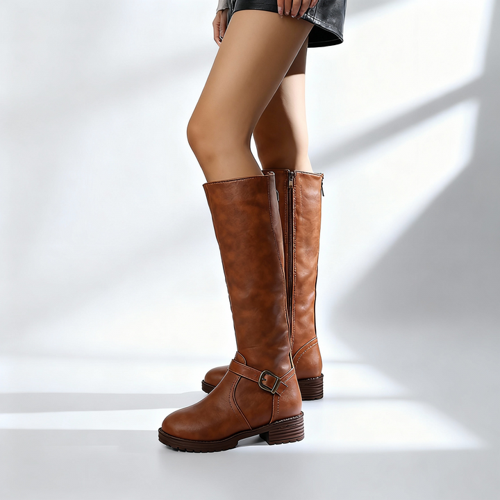 Daniella - Sable Riding Boots