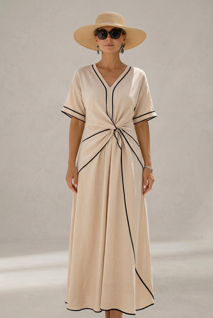 Emma | Striped Summer Dress