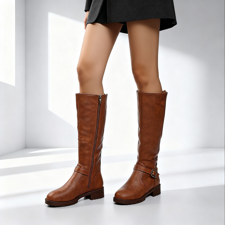 Daniella - Sable Riding Boots