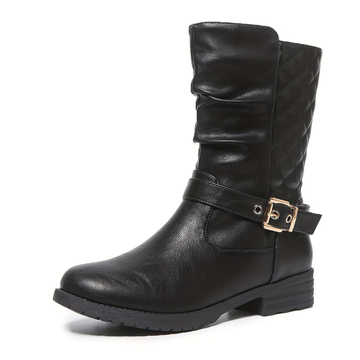 Floreen - Patterned Low Heel Chelsea Boots