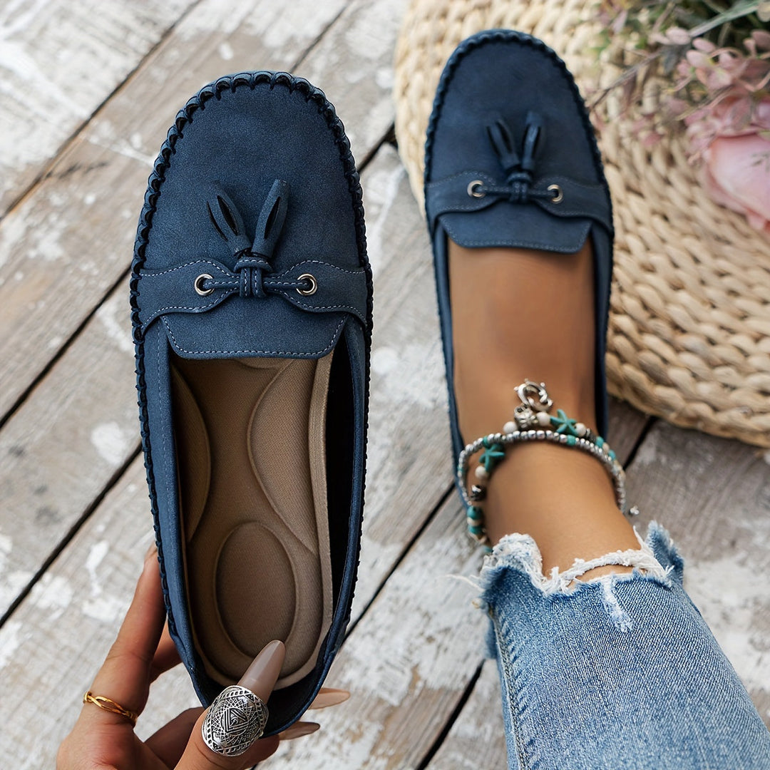 Nadine | Classic loafers with tassel detail