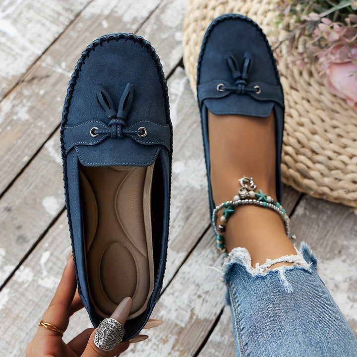 Nadine | Classic loafers with tassel detail