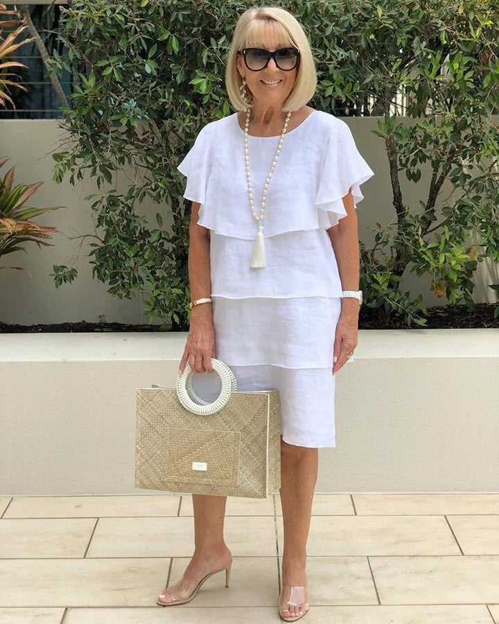 Odessa | Romantic Soft Tiered Dress