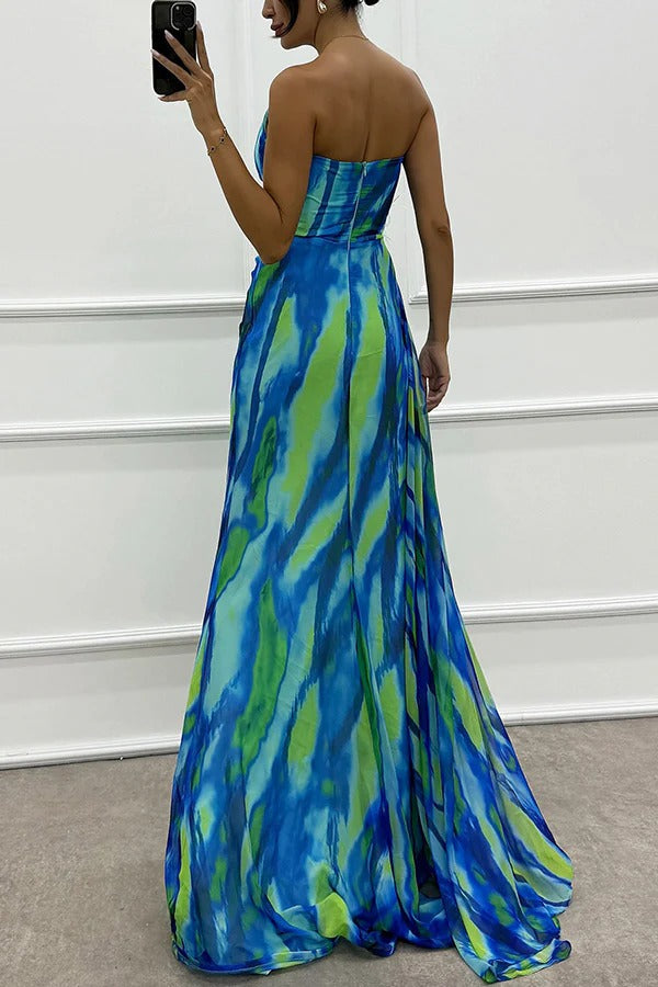 Mia | Vibrant Draped Dress