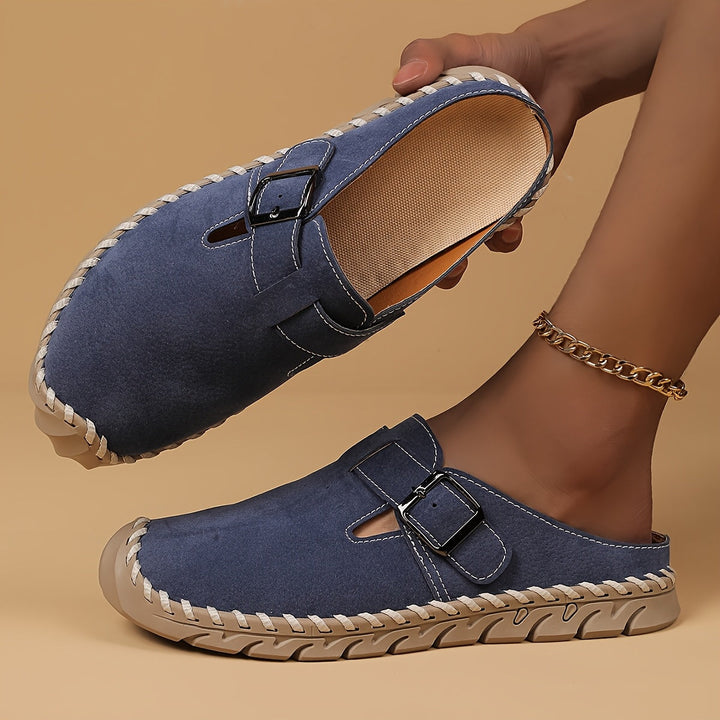 Marly | Comfortable Buckle Mules