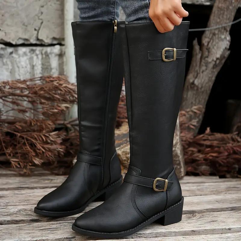 Maddie - Everyday Wear Zip-Up Boots