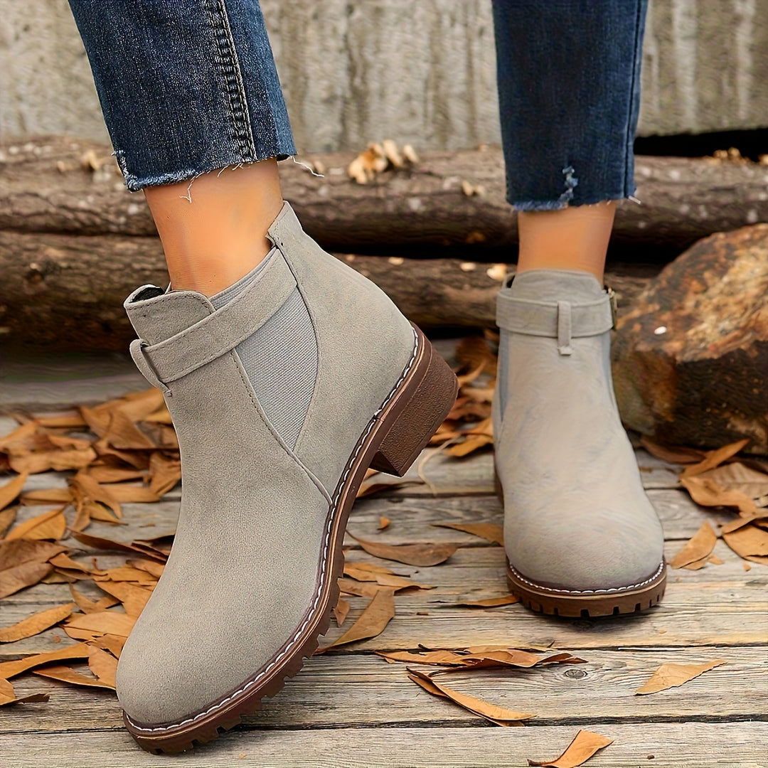 Desiree - Cushioned Insole Ankle Boots