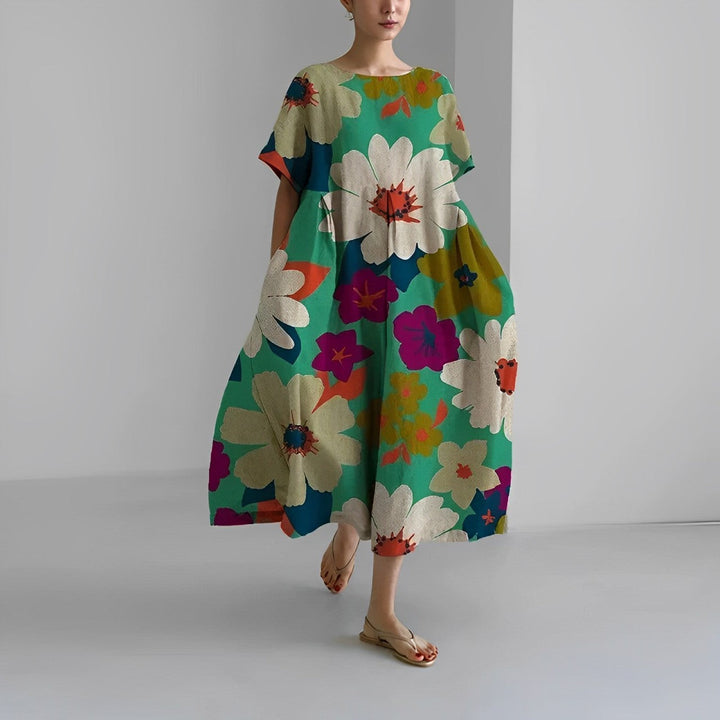 Britney | Boho Floral Spring Dress