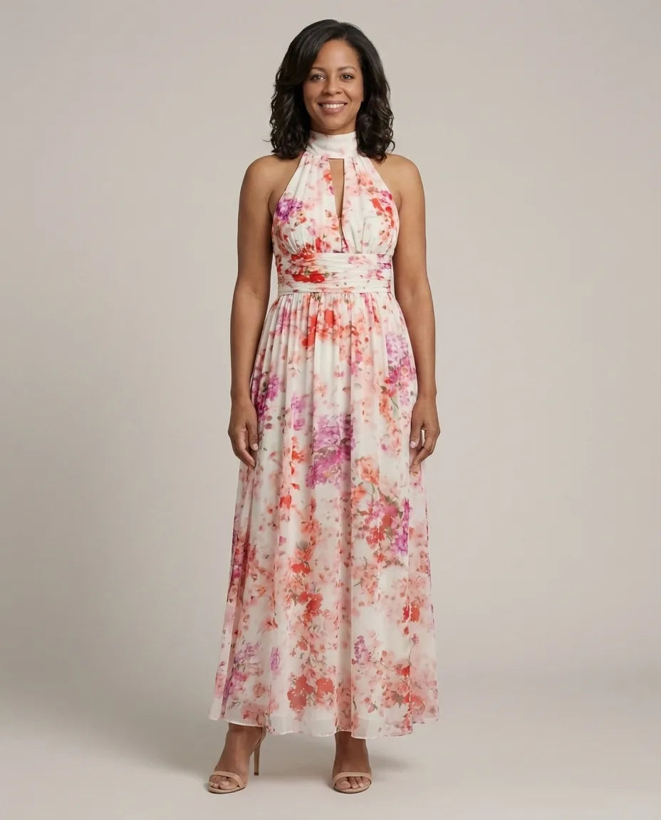Ainsley | Easy Flow Maxi Dress — Floral