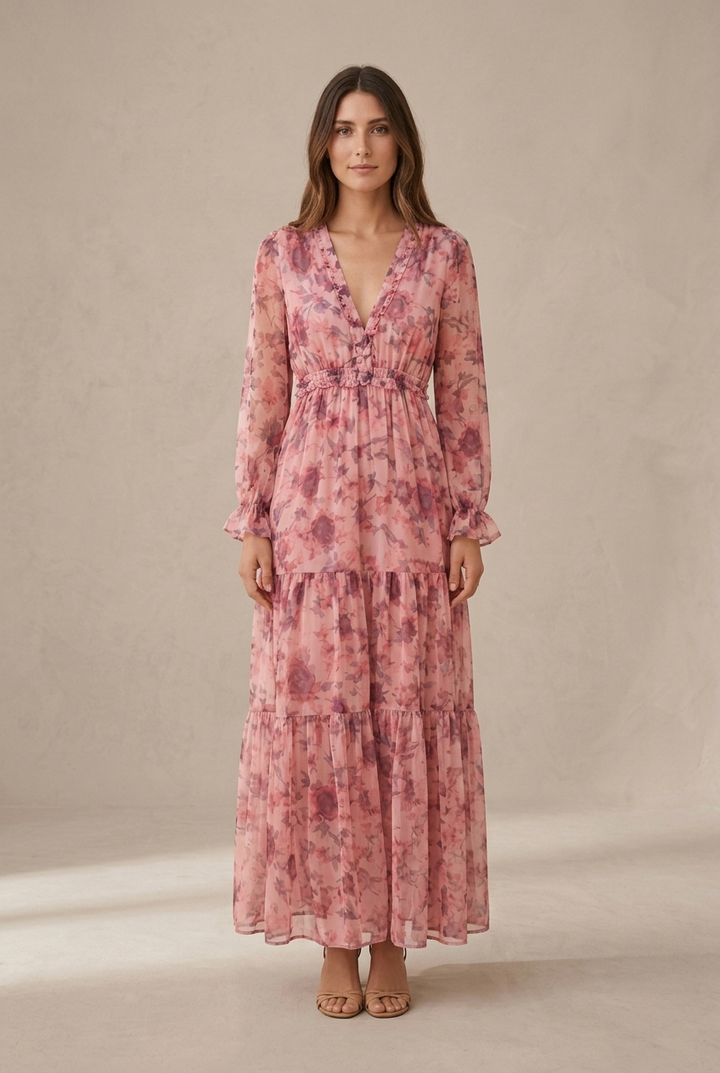 Lyla | Long Floral Dress