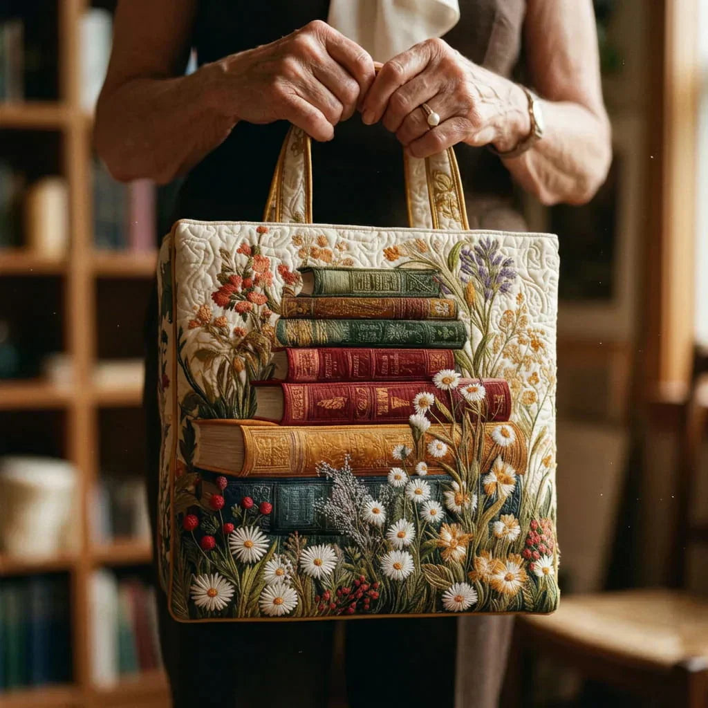 Artisan Quilted Bag | Floral Pattern