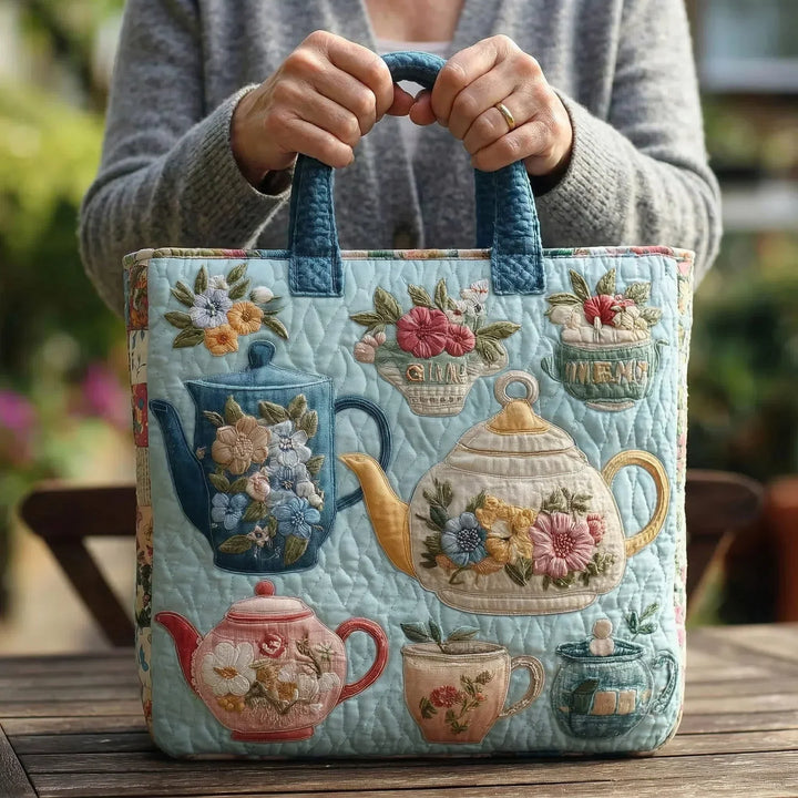 Quilted Bag | Floral Pattern