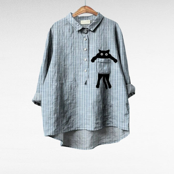 Chloé | Elegant Linen Summer Blouse — product