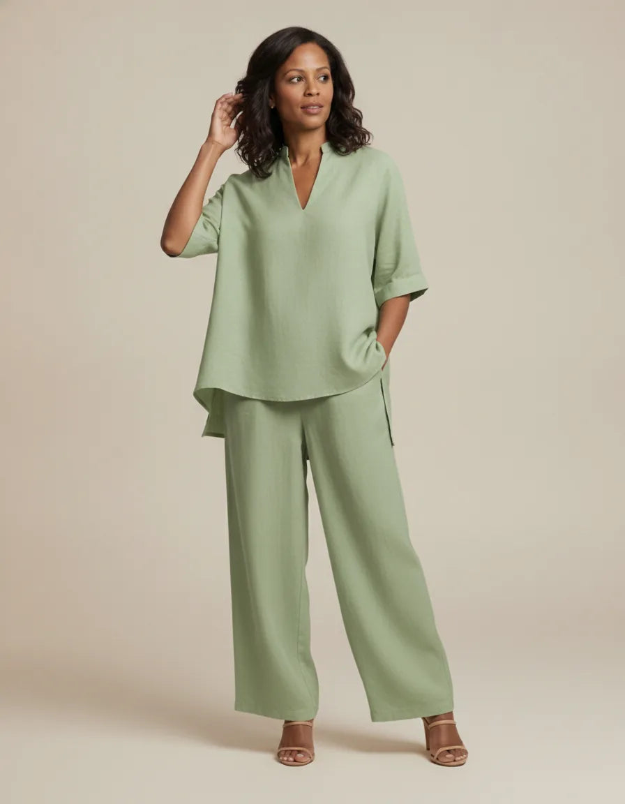 The Art of Effortless Style: Introducing the Eliza Set. — Green