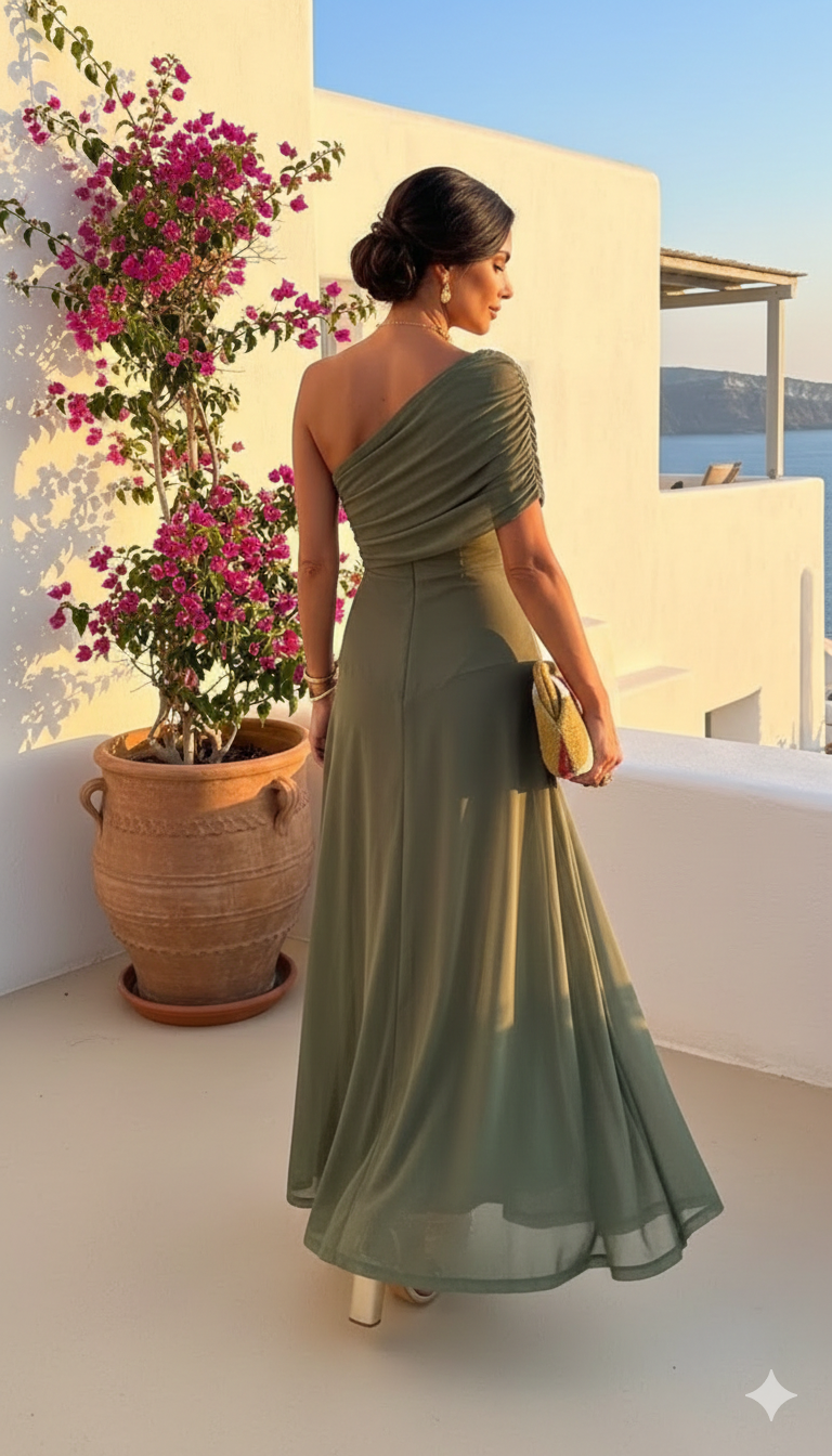 Molly | Flowy Long Dress with Elegant Design
