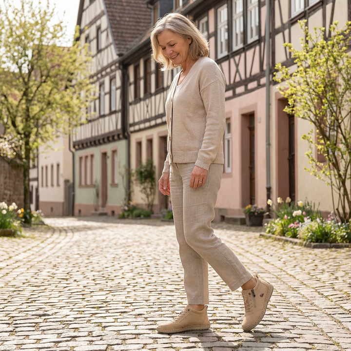 Mila | Comfortable Ergo Sneakers with a Zip