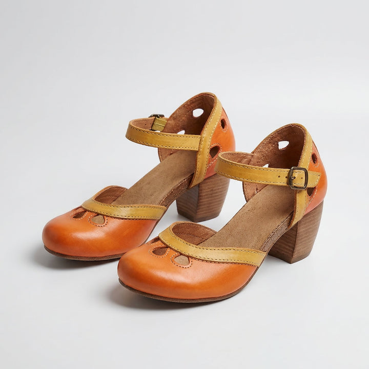 Laisy | Orthopedic sandals with low heels