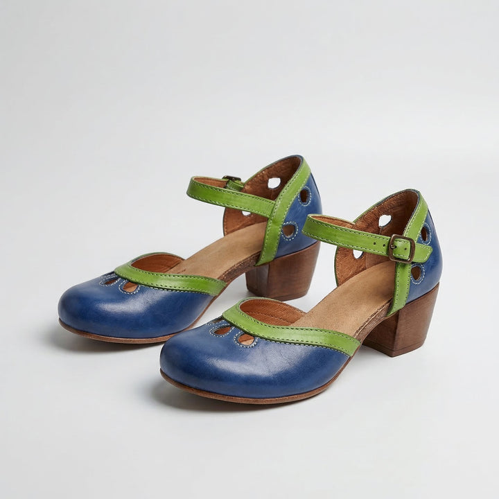 Laisy | Orthopedic sandals with low heels