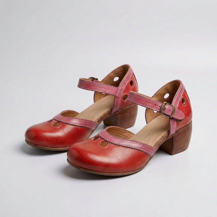Laisy | Orthopedic sandals with low heels