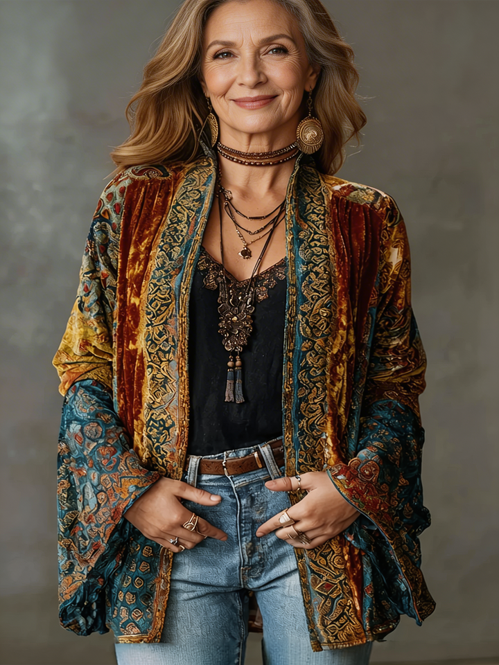 Kirra | Boho Embroidered Kimono