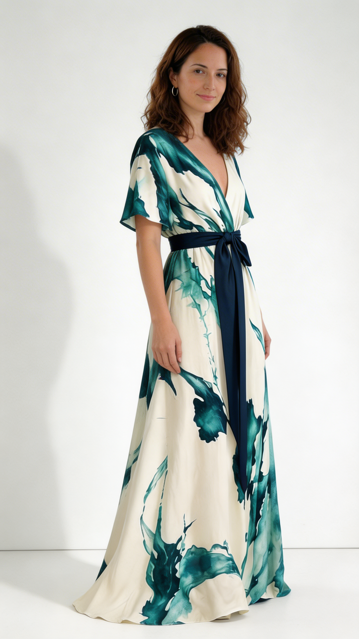 Maren | Watercolor Dress