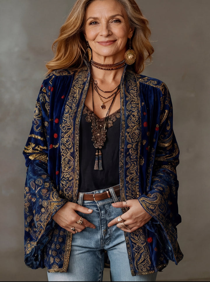 Kirra | Boho Embroidered Kimono