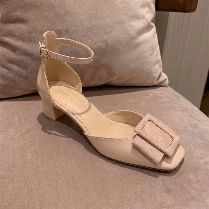 Rosalie | Buckle Strap Heels