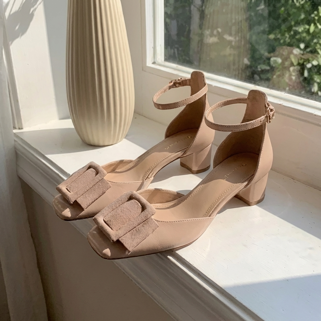 Rosalie | Buckle Strap Heels
