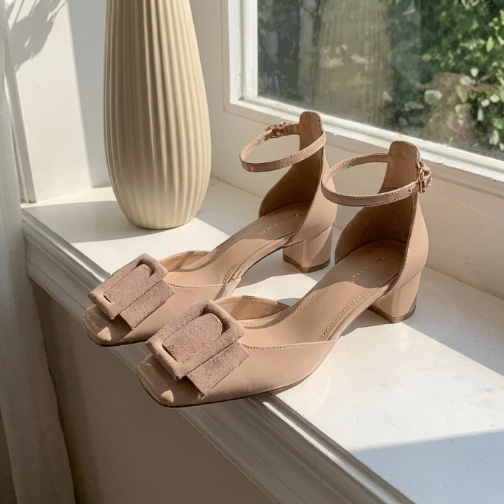 Rosalie | Buckle Strap Heels