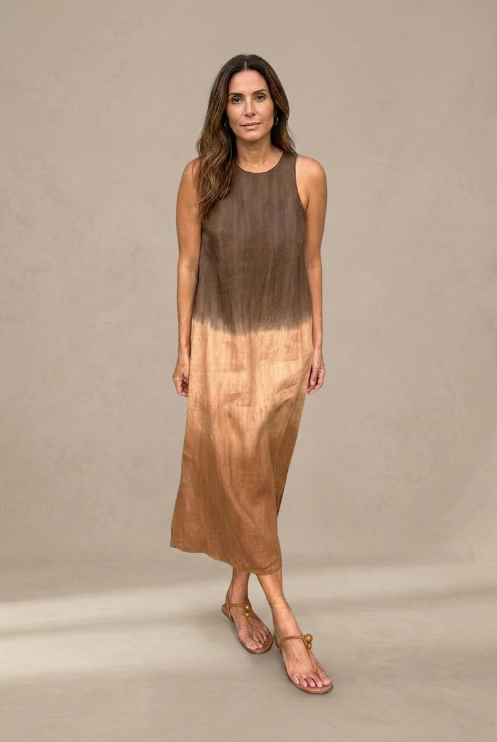 Emily | Flowy Gradient Maxi Dress