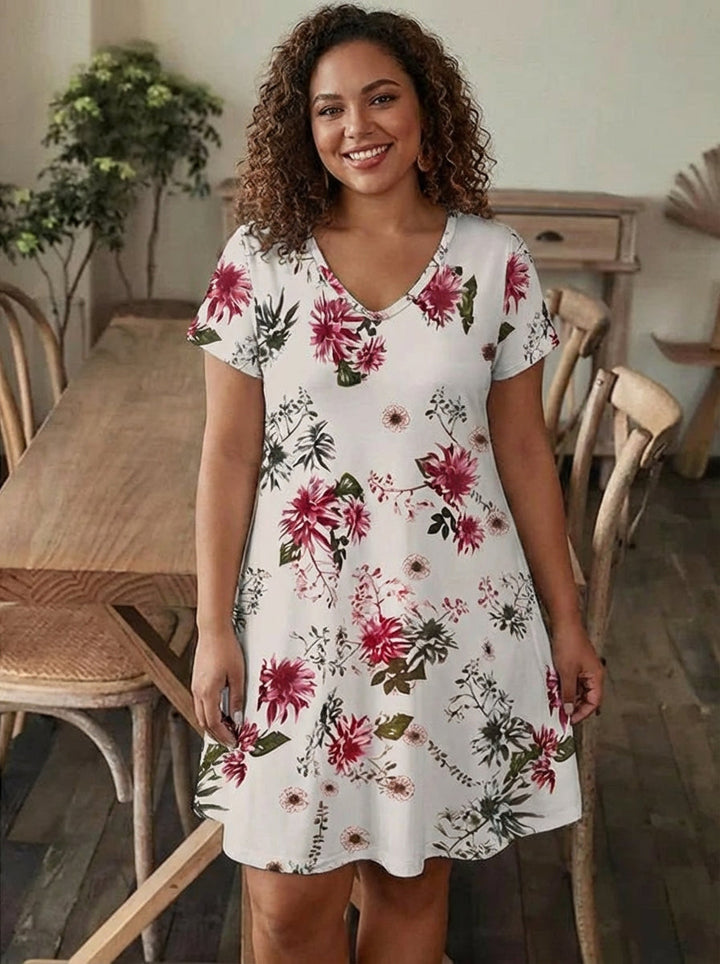 Colette | Printed Bloom Dress