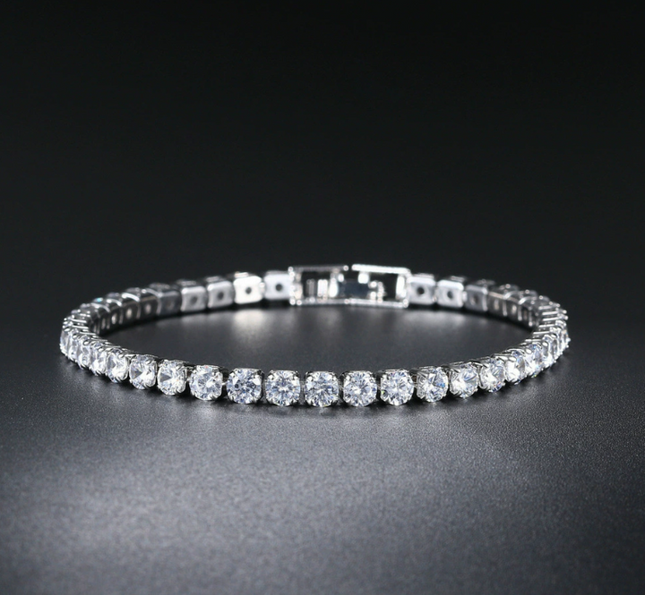 Tennis bracelet | Silver