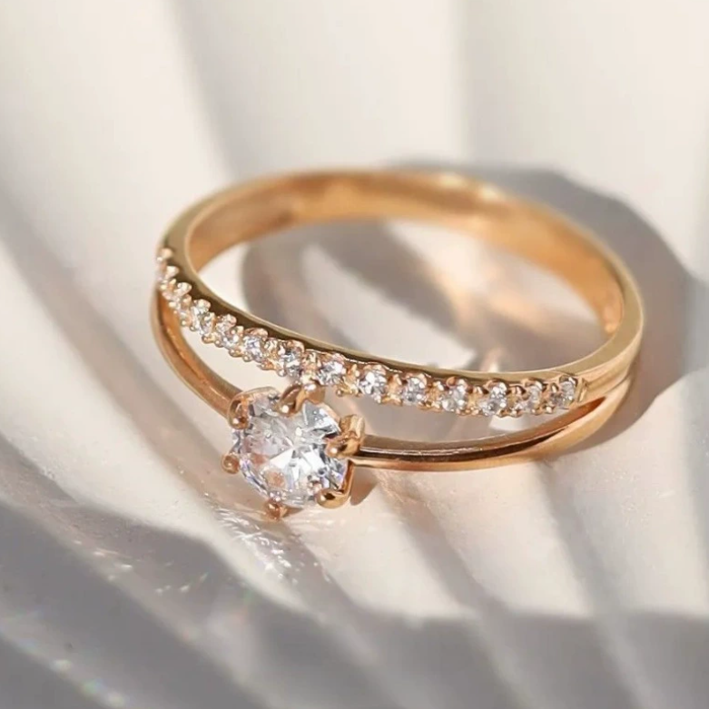 Savaya ring set | Gold