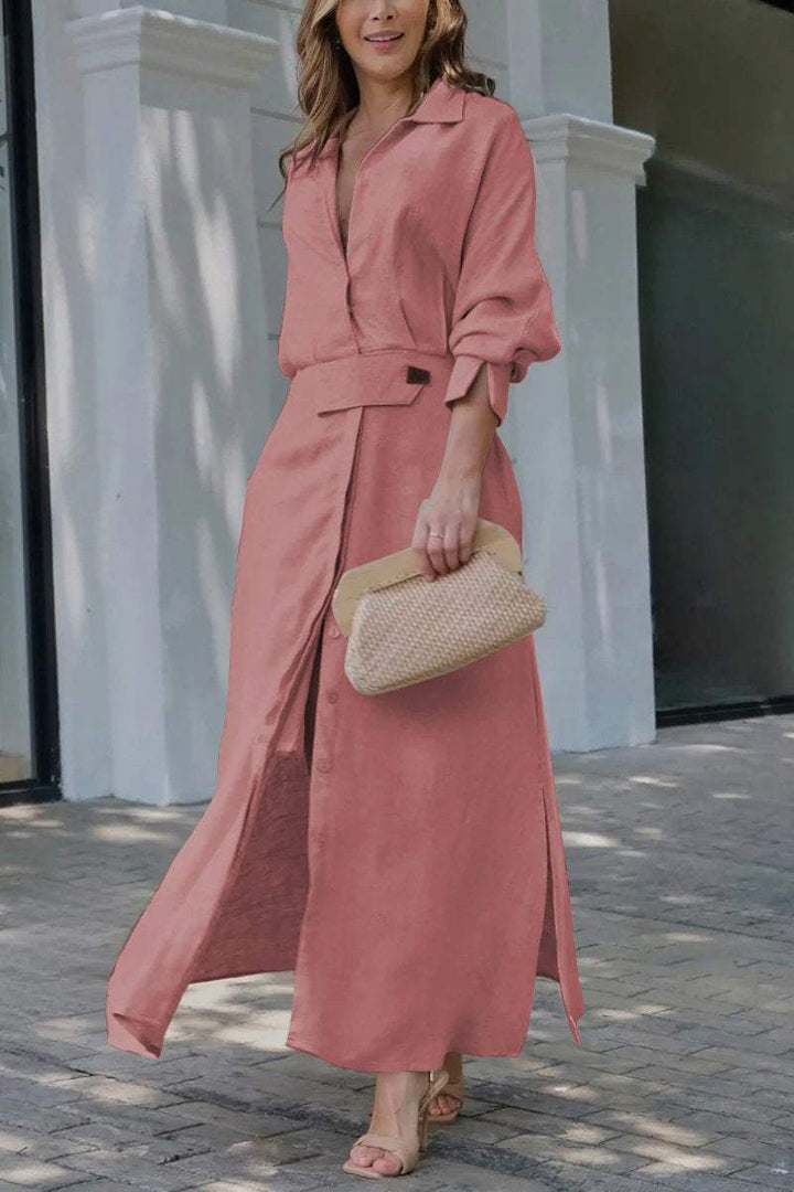 Jeanette | Maxi Dress with V-neck