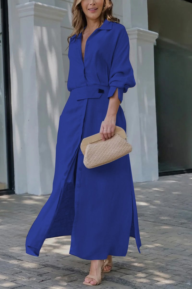 Jeanette | Maxi Dress with V-neck