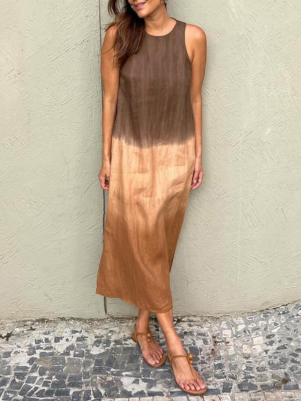 Leia | Casual Gradient Dress