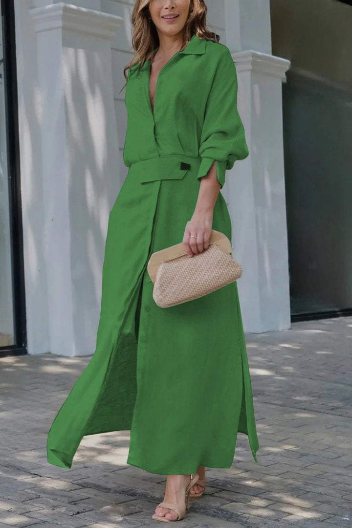 Jeanette | Maxi Dress with V-neck