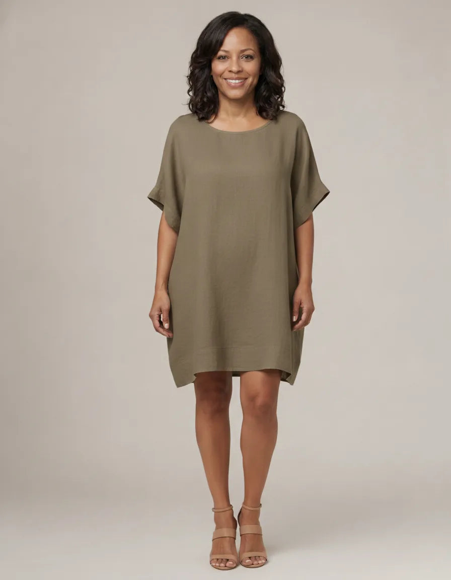 Sienna | Effortless Summer Top — Khaki