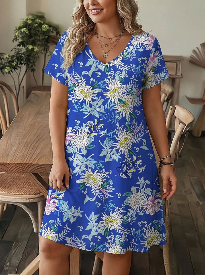 Colette | Printed Bloom Dress