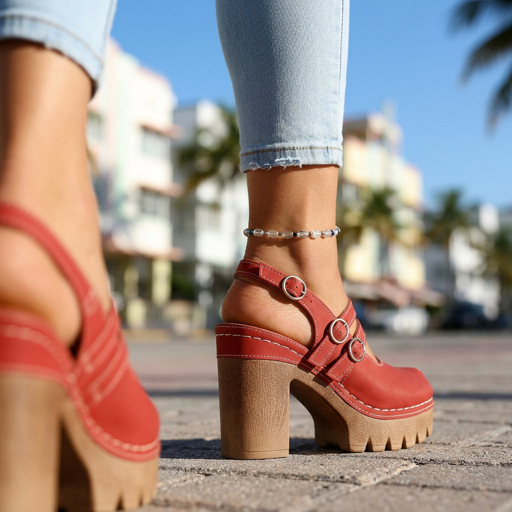 Delilah | Slingback Heels