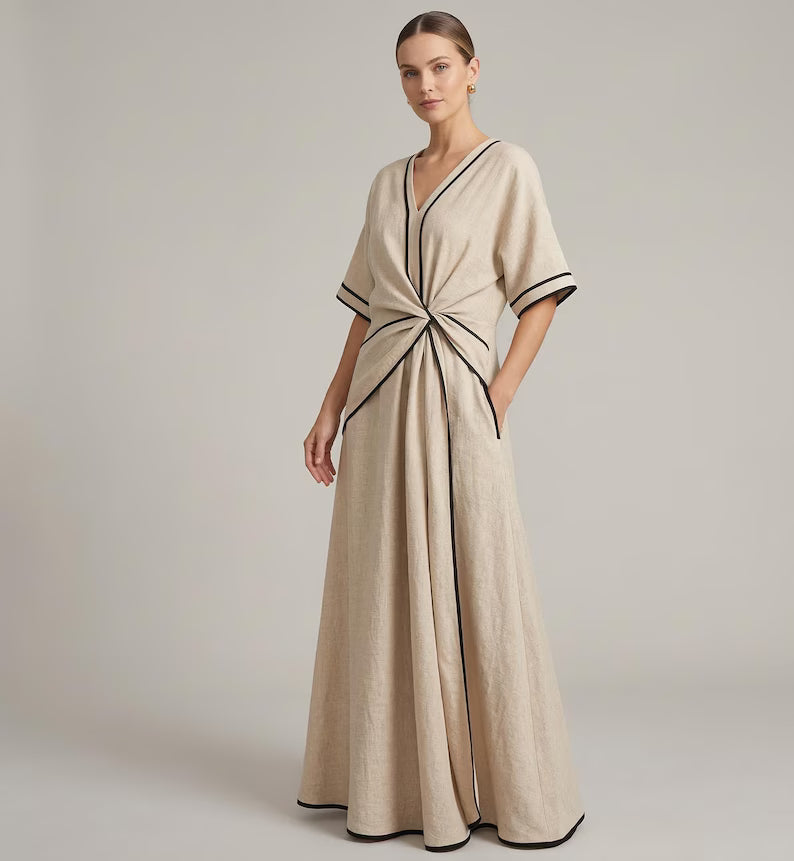 Emma | Striped Summer Dress