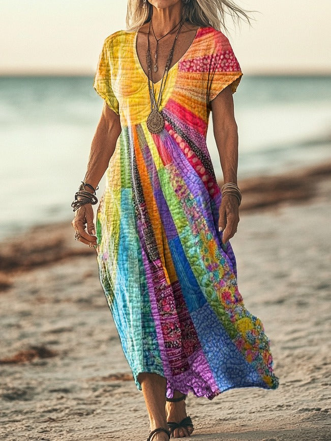 Bohemian | Sun Design Dress