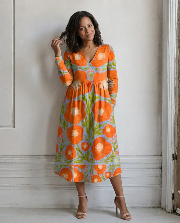 Claire | Enchanted Floral Dress — S1_front
