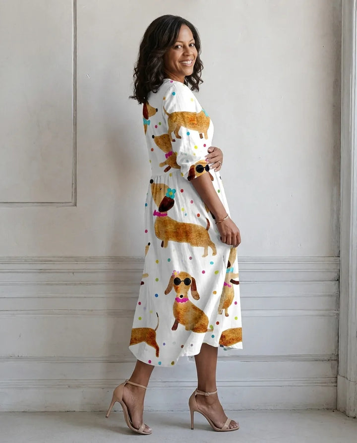 Clara | Effortless Elegance Dress — S2_threequarter