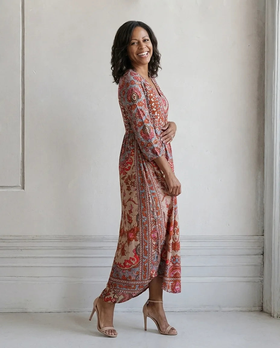 Esra | Everyday Comfort Dress — S2_threequarter