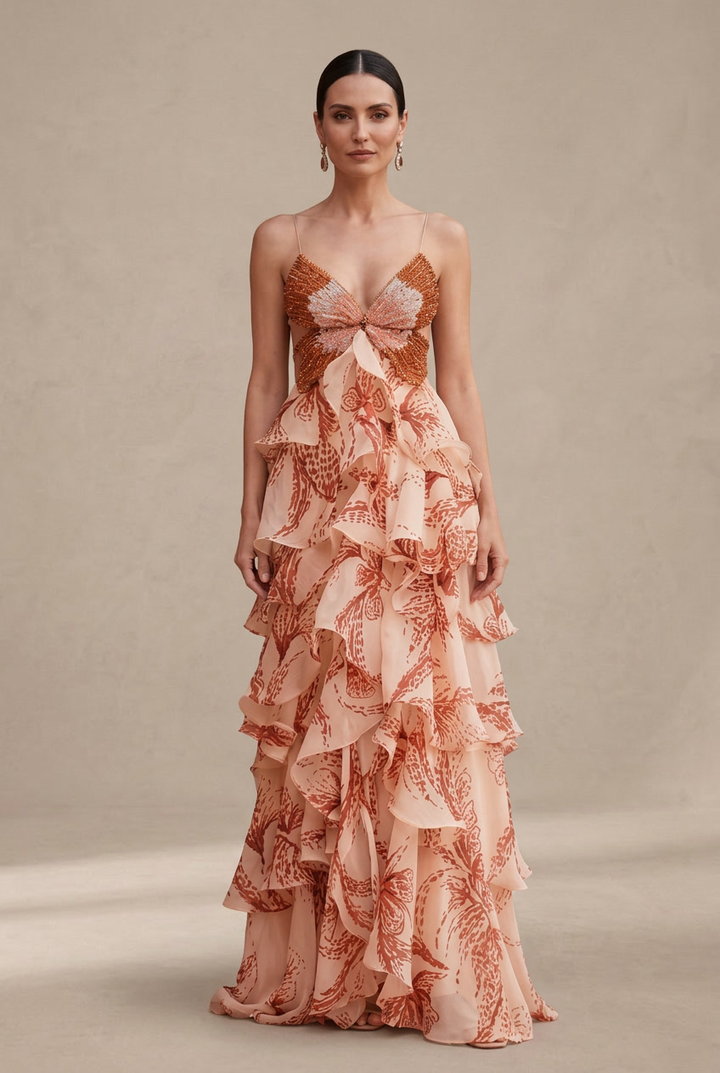 Nora | Ruffled Dress
